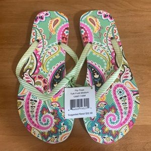 Vera Bradley flip flops
